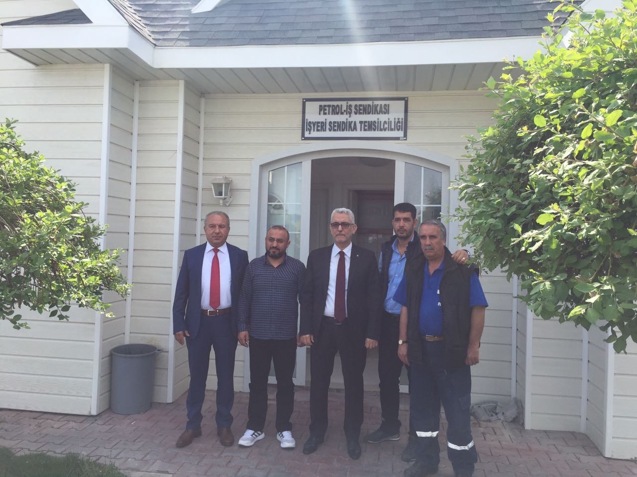 Merkez Yöneticilerimizden Pakpen İşyeri Temsilciliği Ziyareti