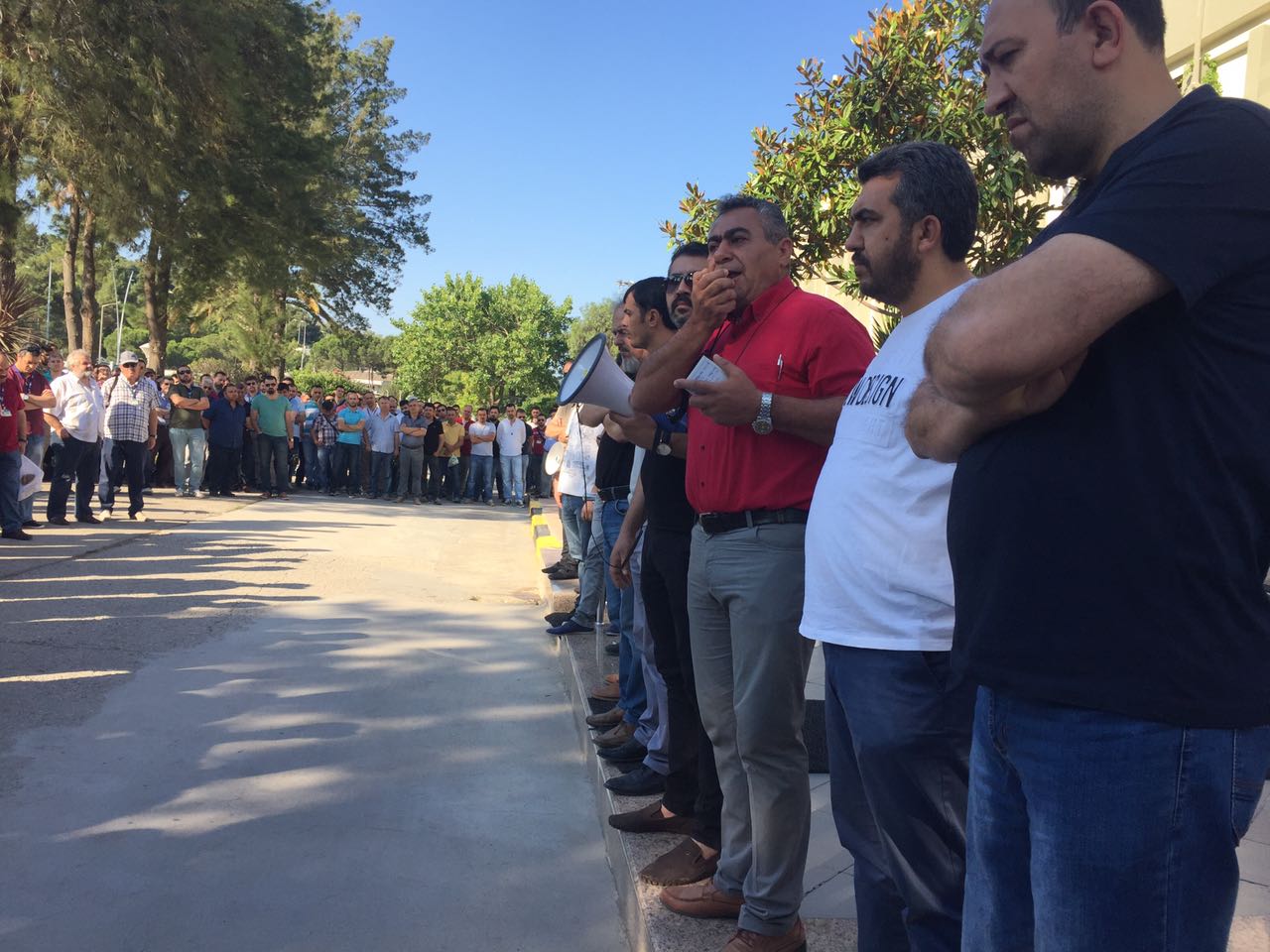 Petkim İşyerinde Eylem