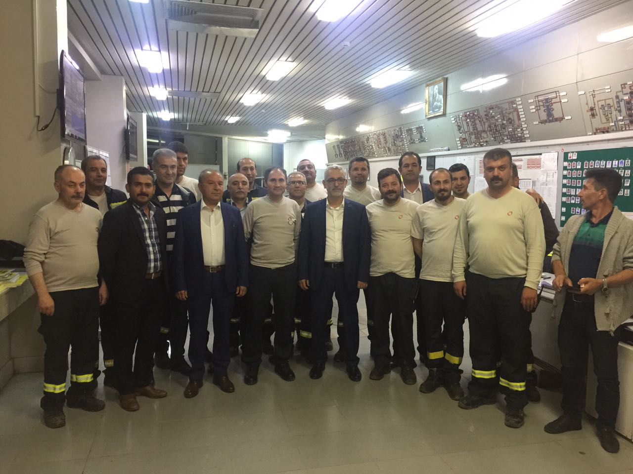 Merkez Yöneticilerimiz  Kırıkkale Tüpraş İşyerinde Sahur Yaptı