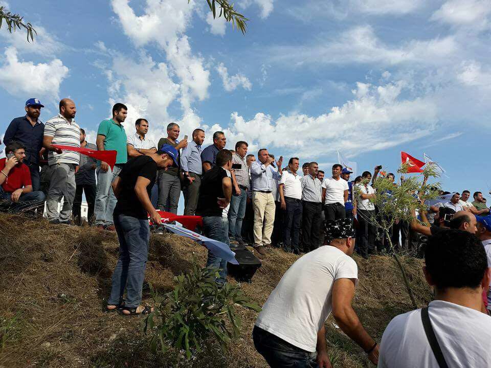 Akkim Yapı Kimyasalları İşyerinde Protesto Eylemi