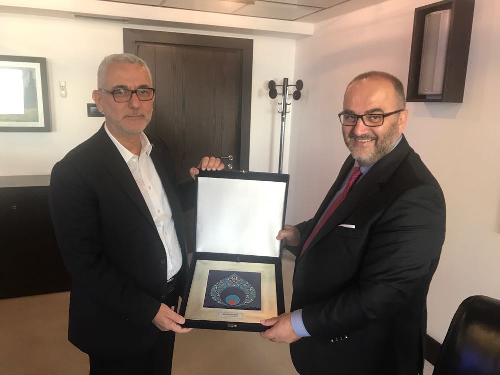 Yaşar’dan TP Genel Müdürlüğü’ne Hayırlı Olsun Ziyareti
