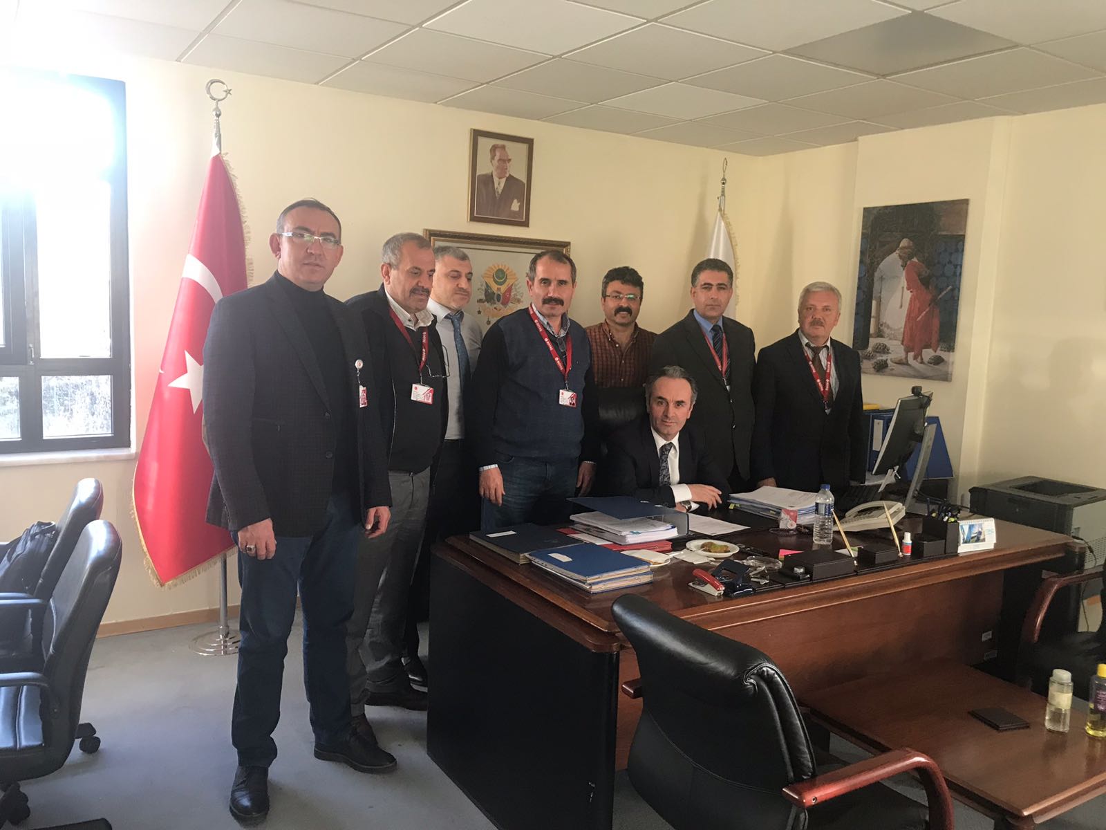 Ankara Şubemizden BOTAŞ Yöneticilerine Ziyaret