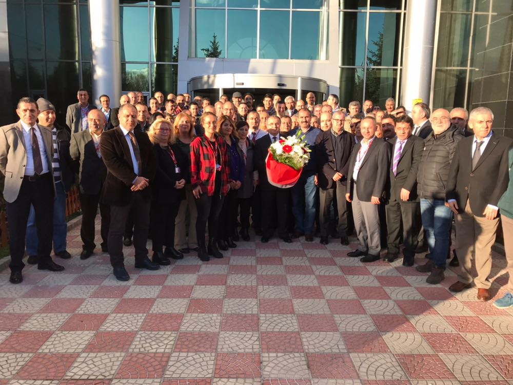 Ankara Şubemizden BOTAŞ Genel Müdürü Mehmet Konuk’a Veda Programı