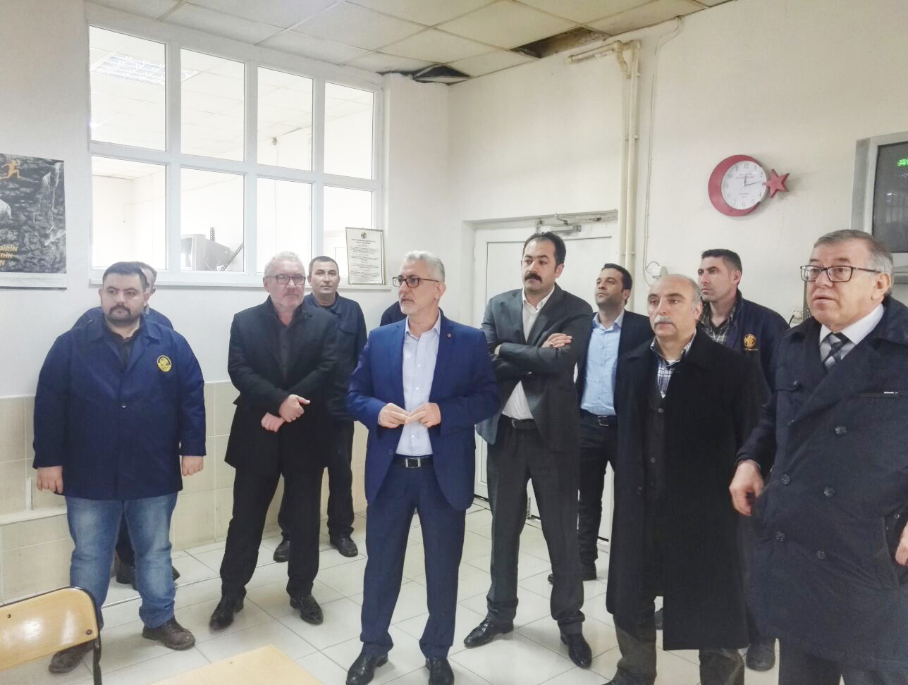 Genel Başkanımız ve Genel Yönetim Sekreterimizden MKE Kırıkkale İşyerine Ziyaret