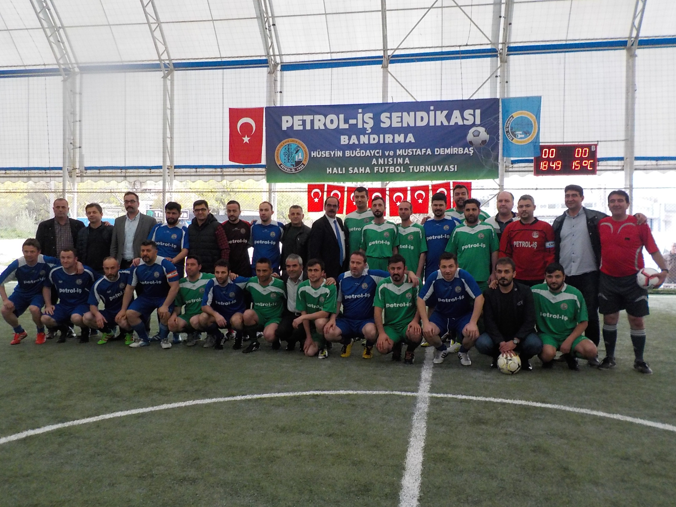 Bandırma Şubemiz “Hüseyin Buğdaycı ve Mustafa Demirbaş” Anısına Futbol Turnuvası