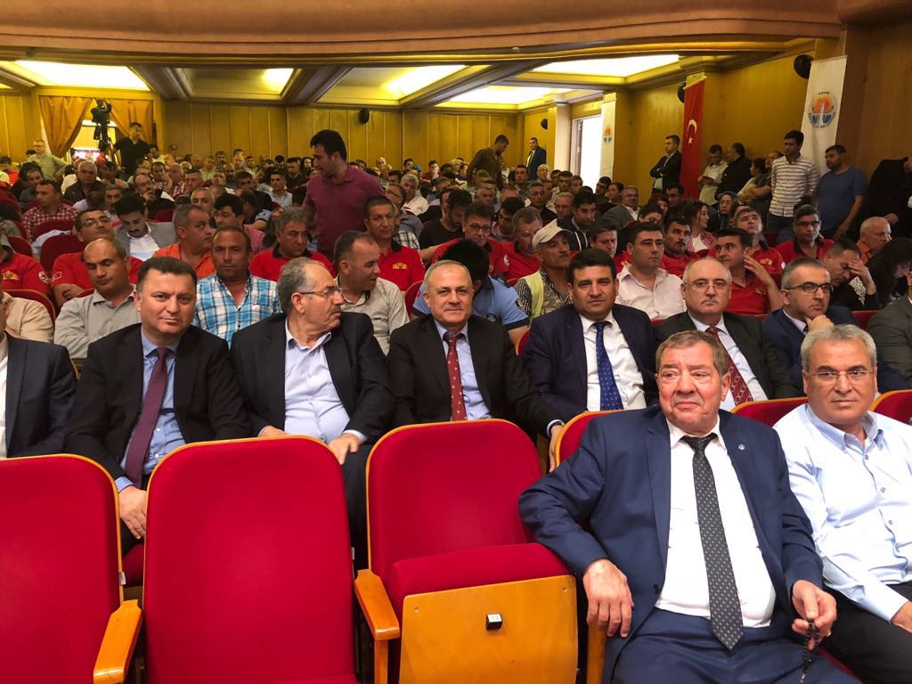Adana Şube Başkanımız İmza Protokolü Görüşmesine Katıldı