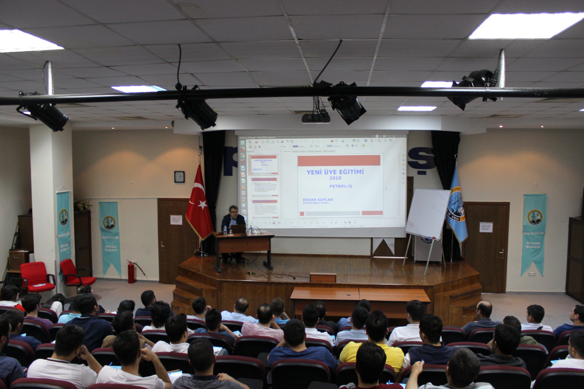 Aliğa Şubemize Bağlı Tüpraş Ve Petkim İşyerinde Yeni Üye Eğitimi