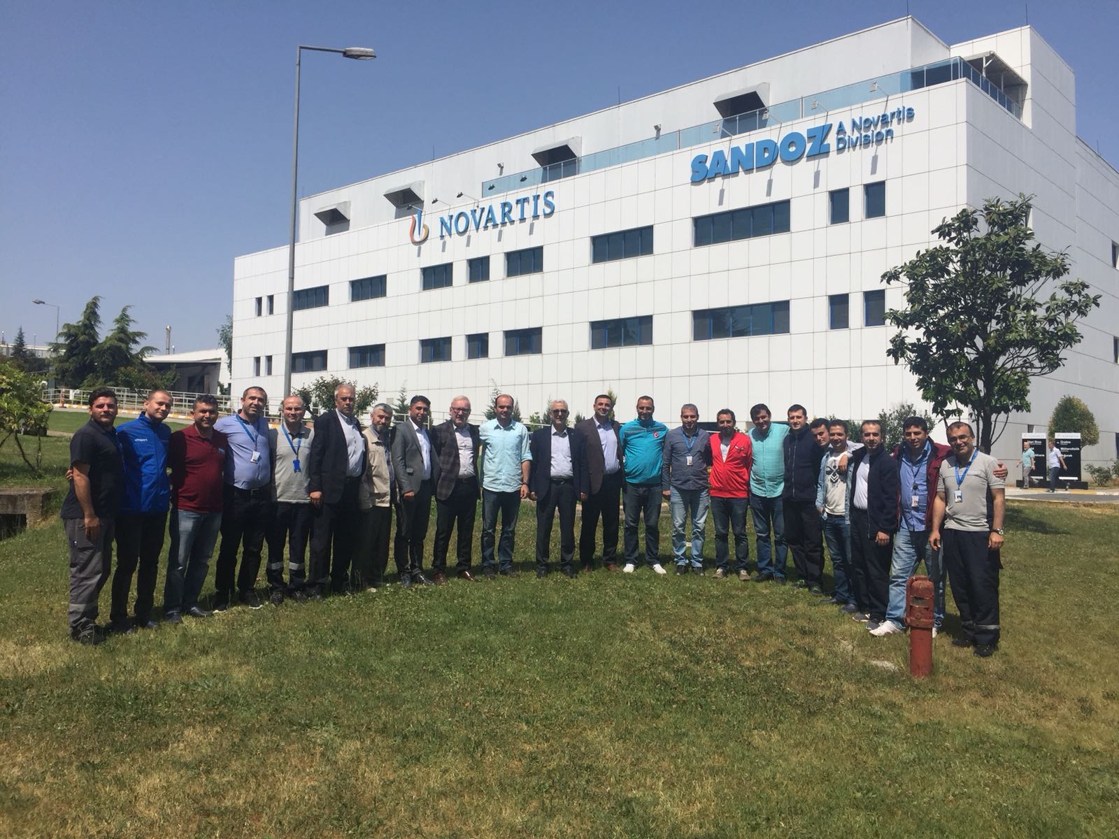 Merkez Yöneticilerimizden Sandoz ve Novartis İşyerlerine Ziyaret