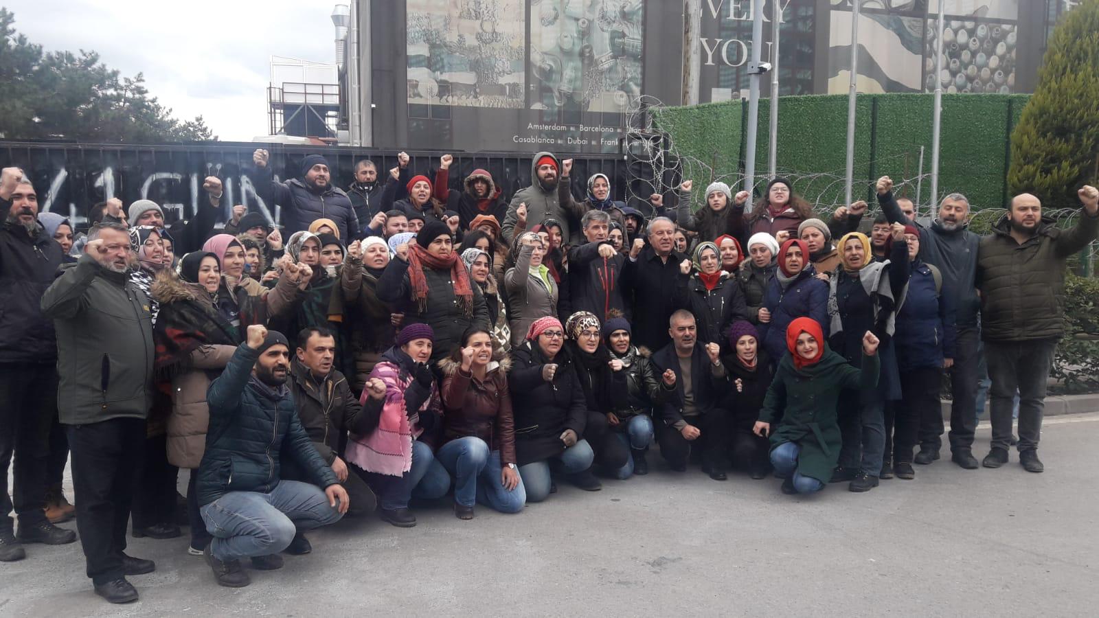 FLORMAR DİRENİŞİNE ZİYARET