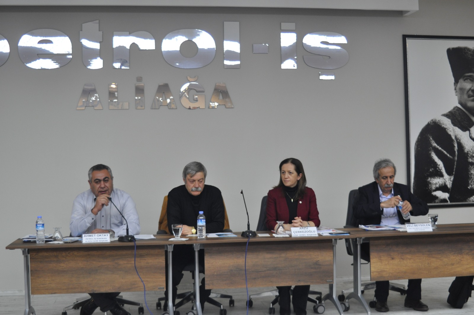 Aliağa Şube Başkanımızdan “Günümüzde Emekçinin ve Emeklinin Sorunu” Paneline Katılım
