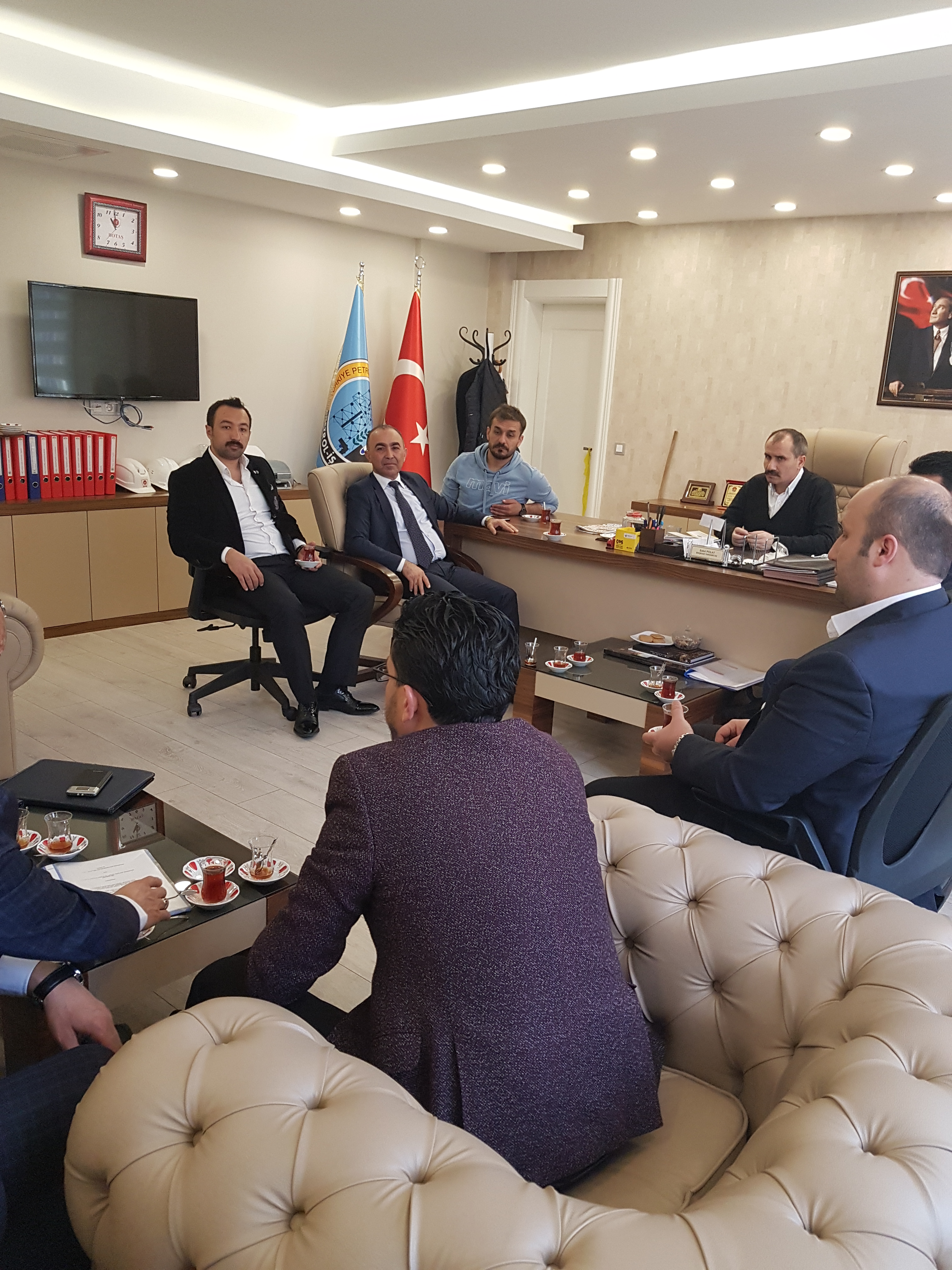 Ankara Şubemize Bandırma Şube Yöneticilerimizden Ziyaret
