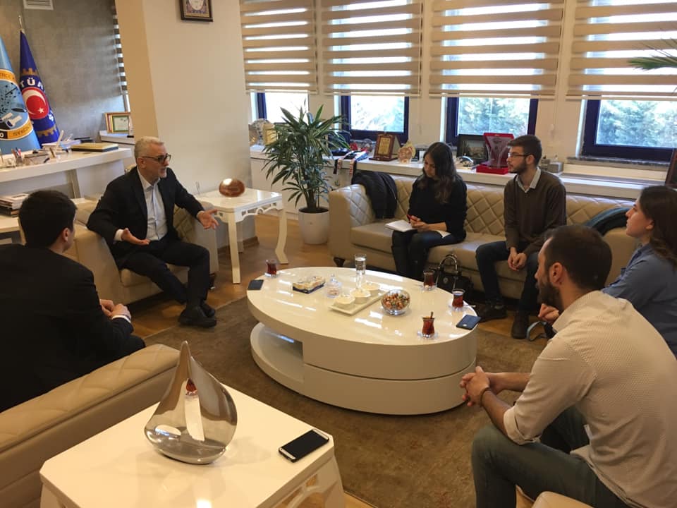 Sakarya ÇEKO Öğrencilerinden Genel Başkanımız’a Ziyaret