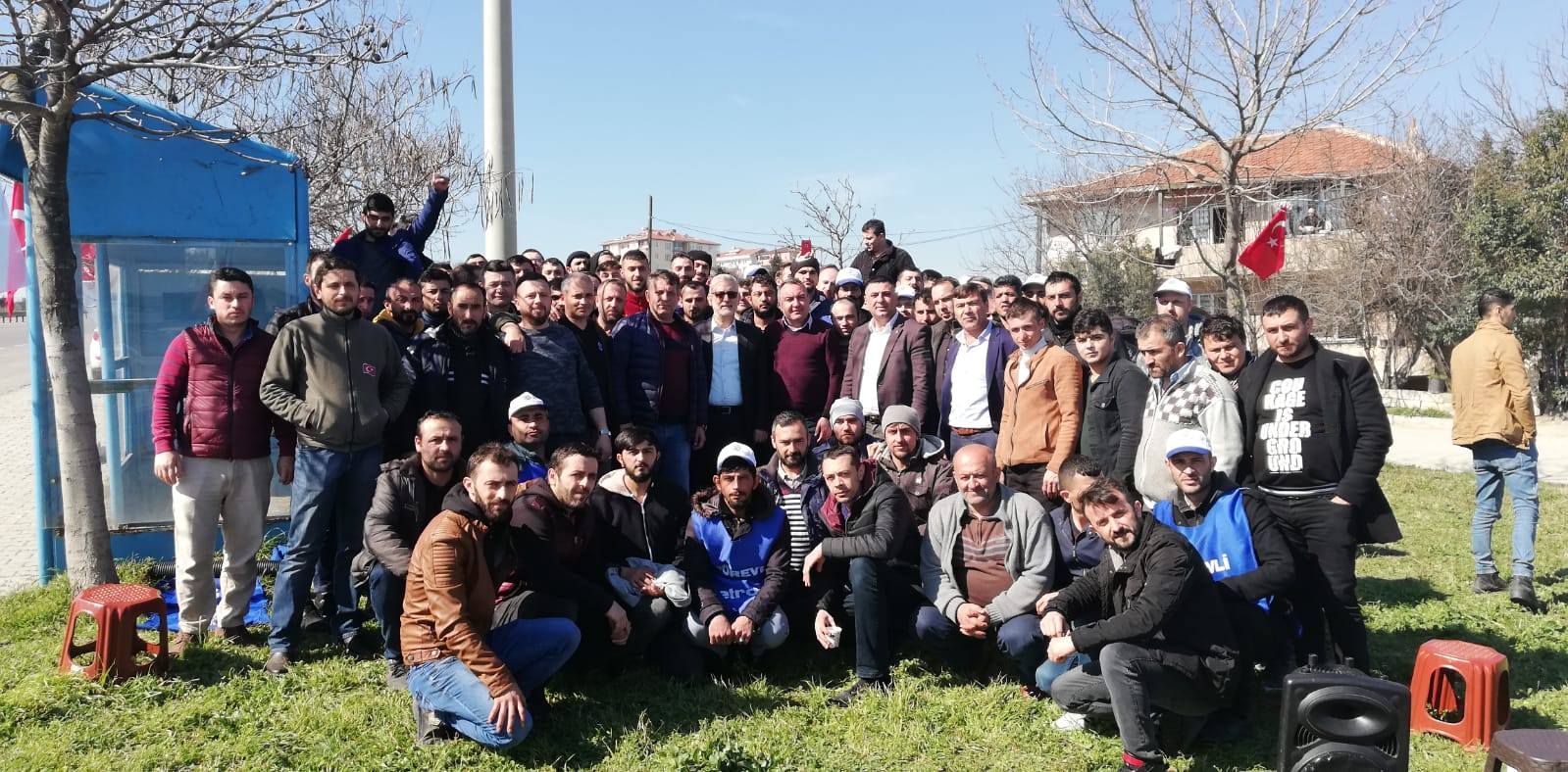 Genel Başkanımız Ali Ufuk Yaşar Kale Kayışları’nda