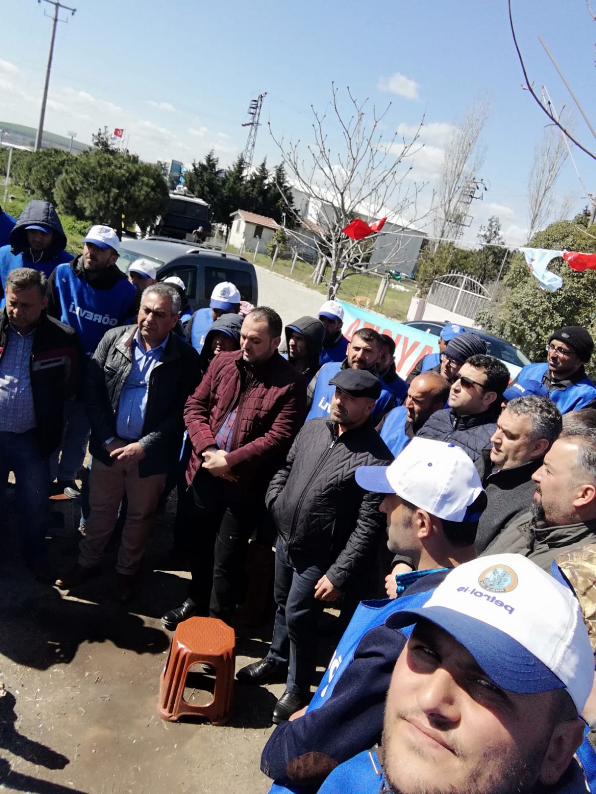 Kocaeli Şubemizden Kale Kayışları Direnişine Destek