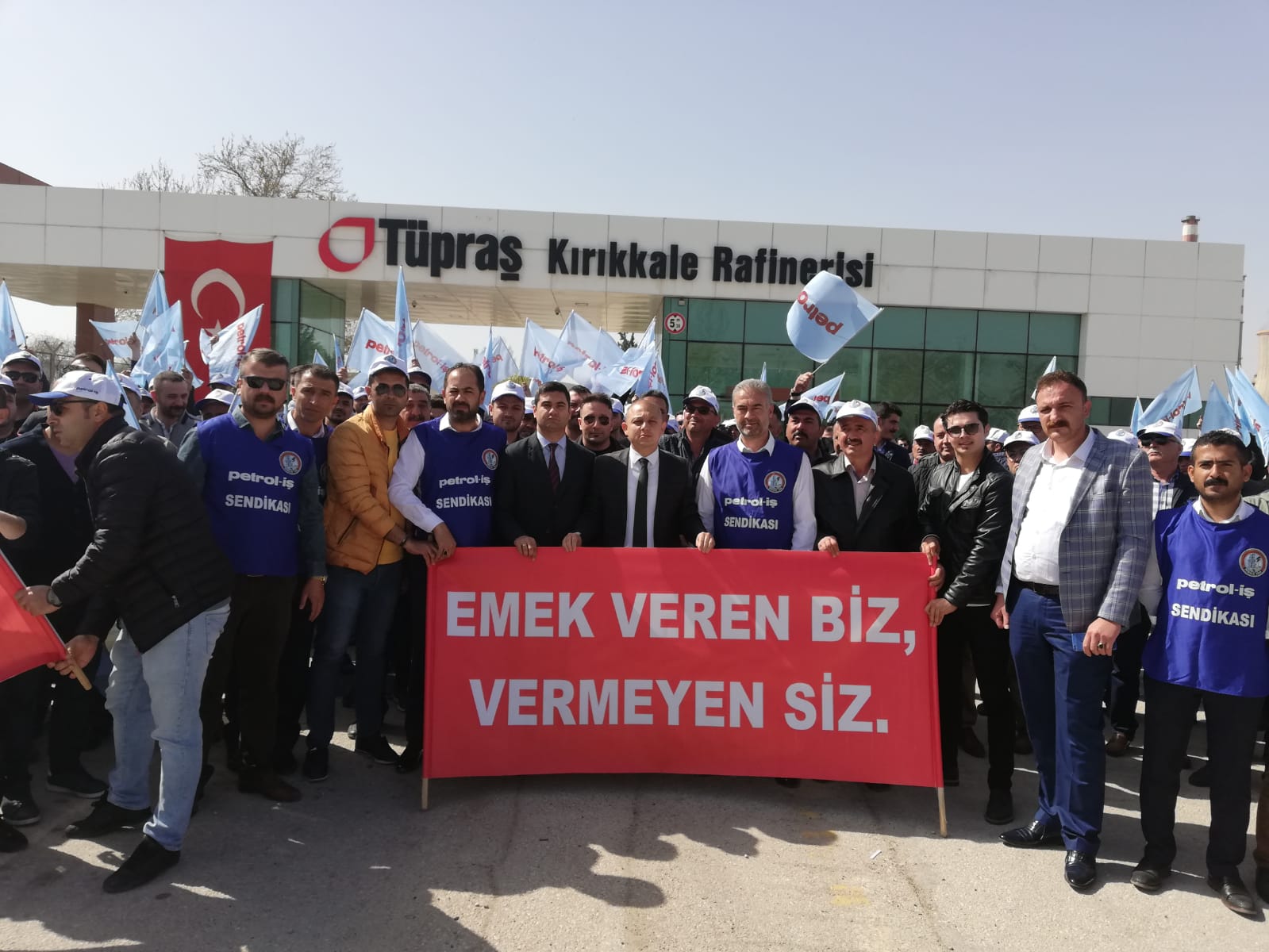 Kırıkkale Tüpraş’ta 1 Günlük İş Bırakma Eylemi