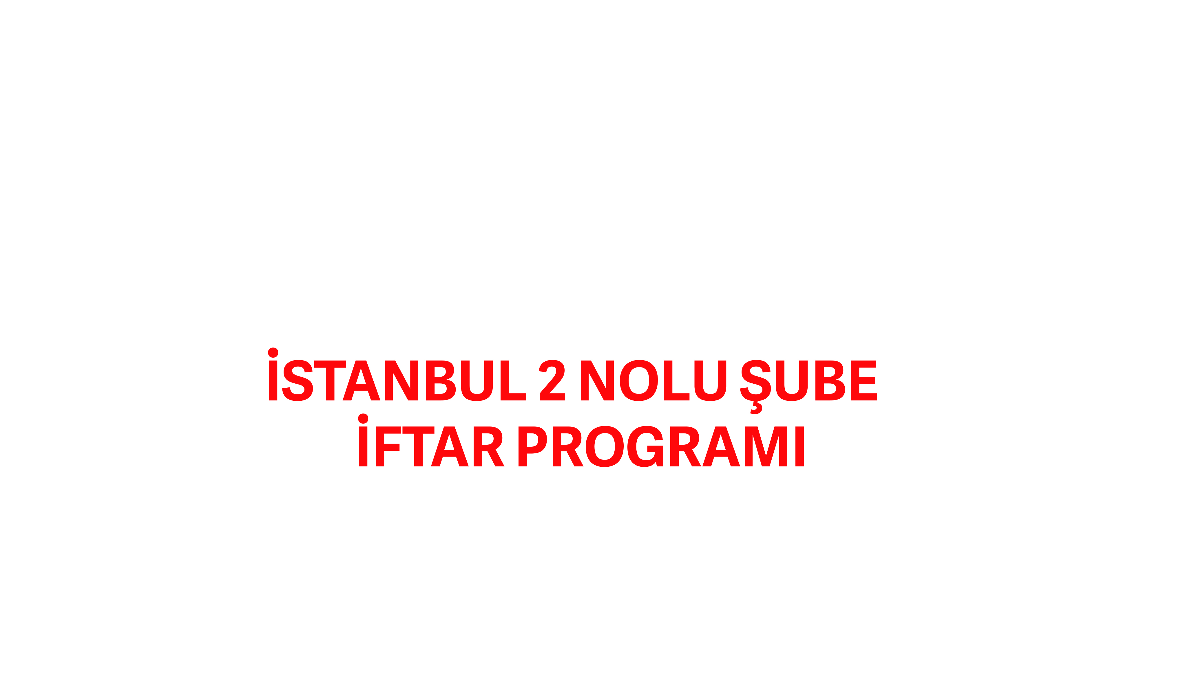 Genel Başkanımız Kocaeli Tüpraş’ta İftara Katılacak