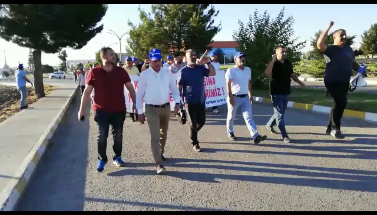 Batman Tüpraş’ta Protesto Eylemleri