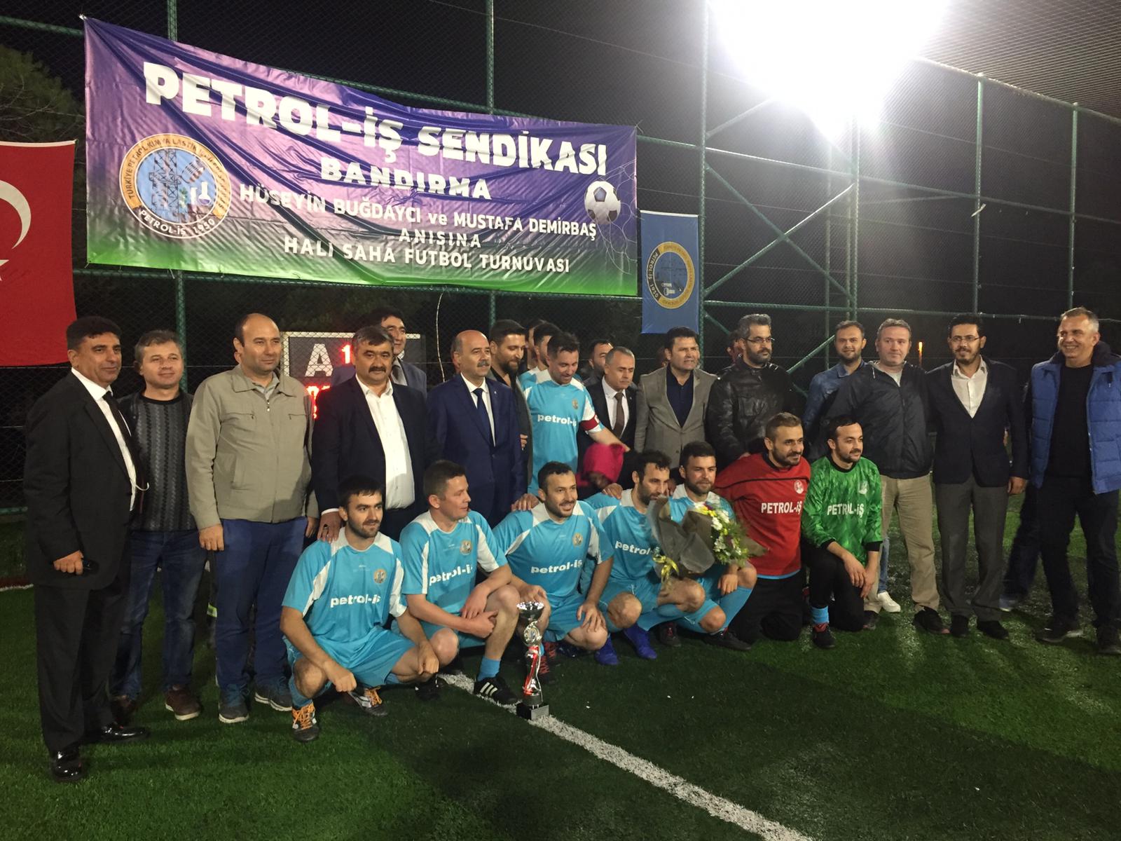 “Hüseyin Buğdaycı ve Mustafa Demirbaş” Anısına Futbol Turnuvası Sona Erdi