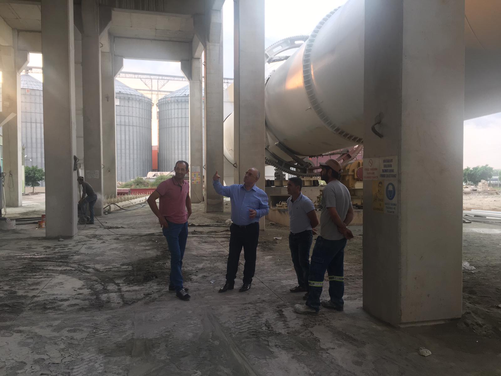 Adana Şube Başkanımızdan İskenderun Gübre İşyeri Ziyareti