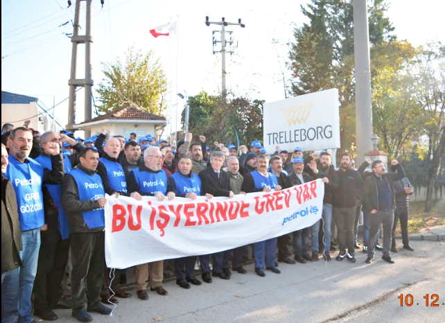Trelleborg’da Grev Başladı