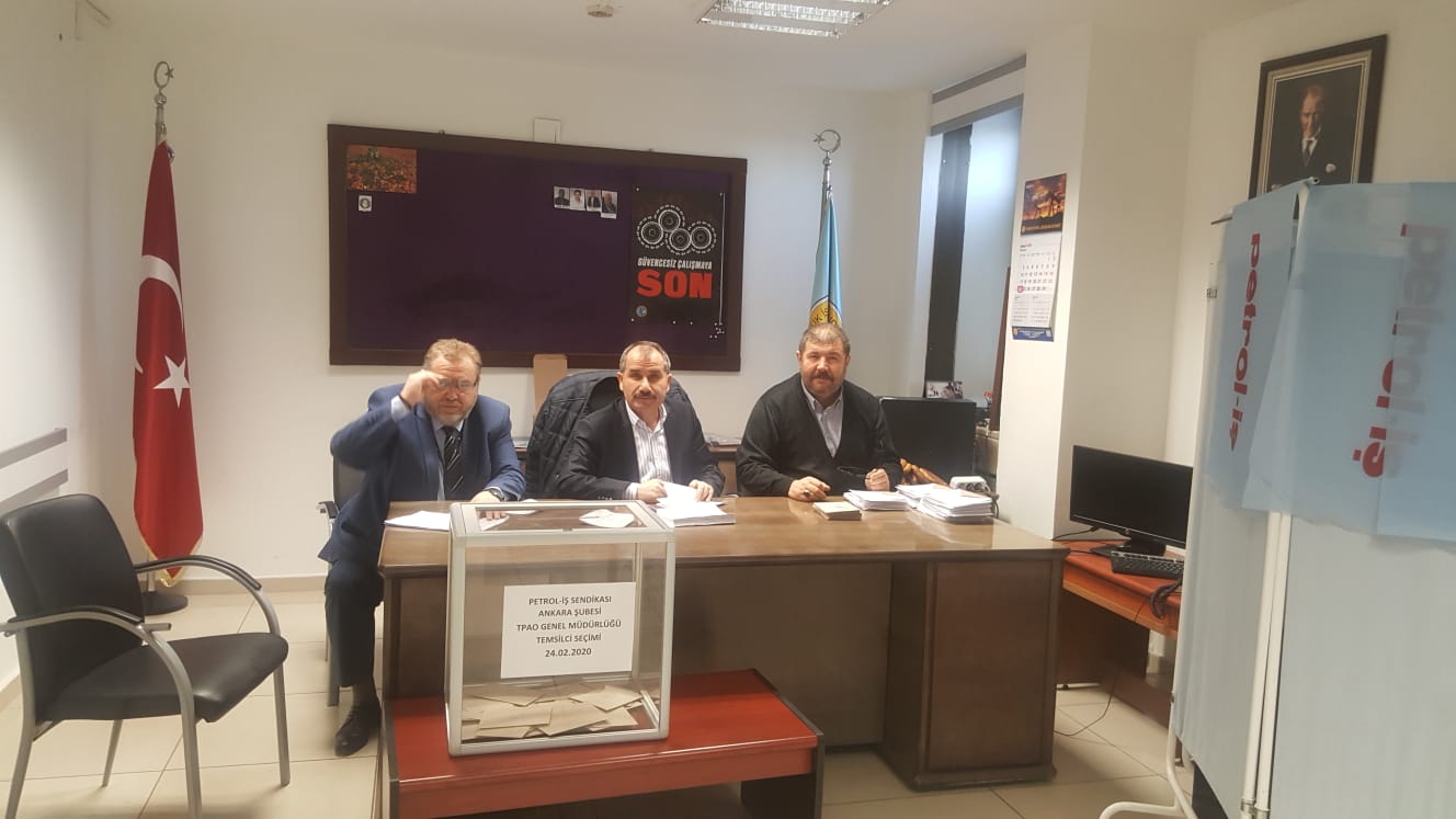 TPAO Genel Müdürlüğünde Temsilcilik Seçimi Yapıldı