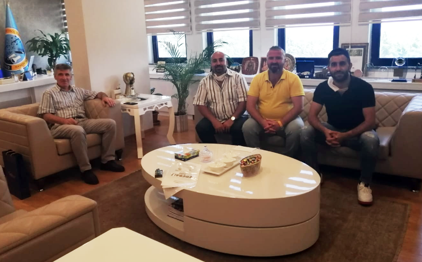 Genel Başkanımız Süleyman Akyüz’e Temsilcilerimizden Ziyaret