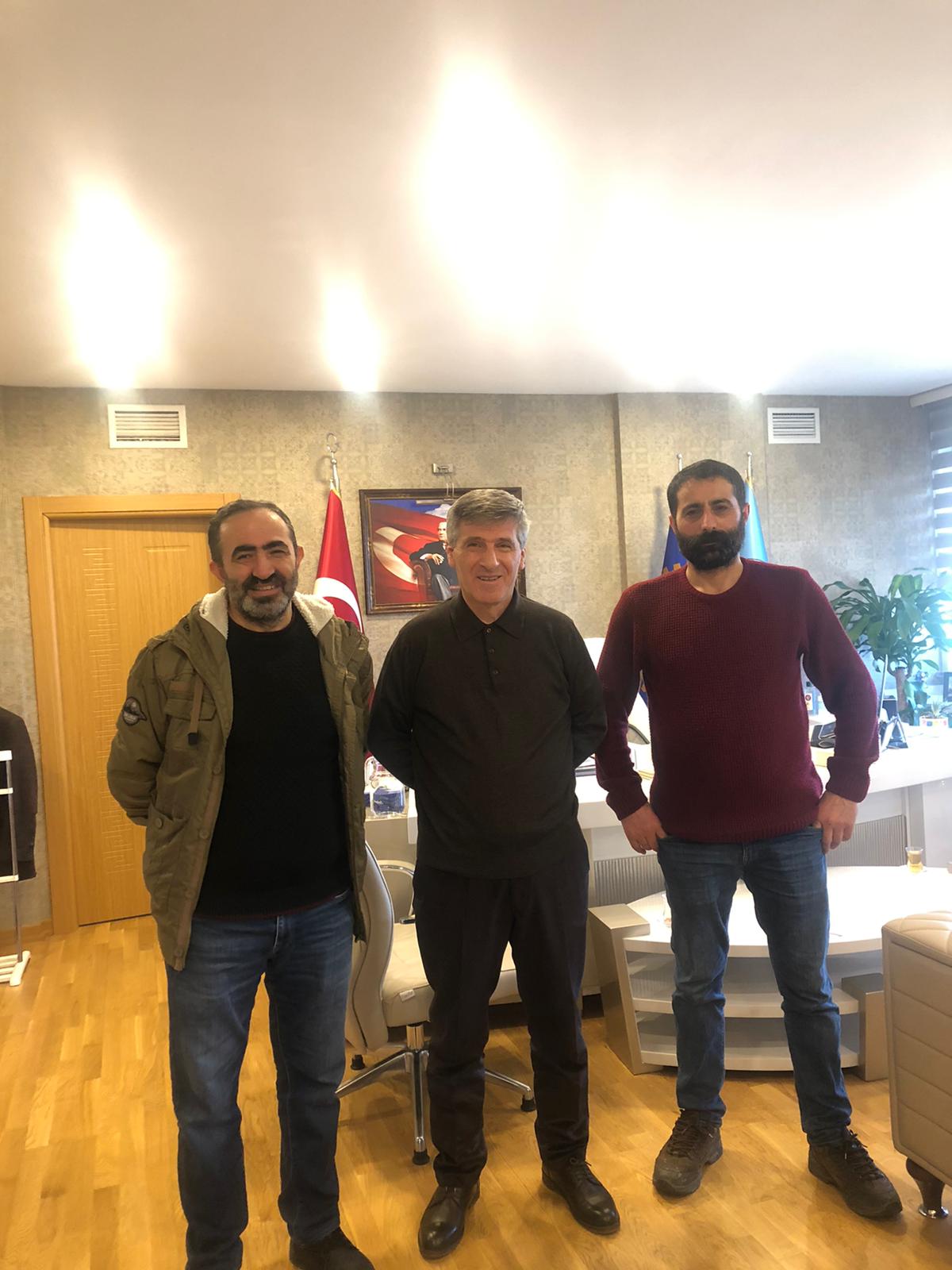 Cambro Özay Temsilcilerimizden Genel Başkanımıza Ziyaret