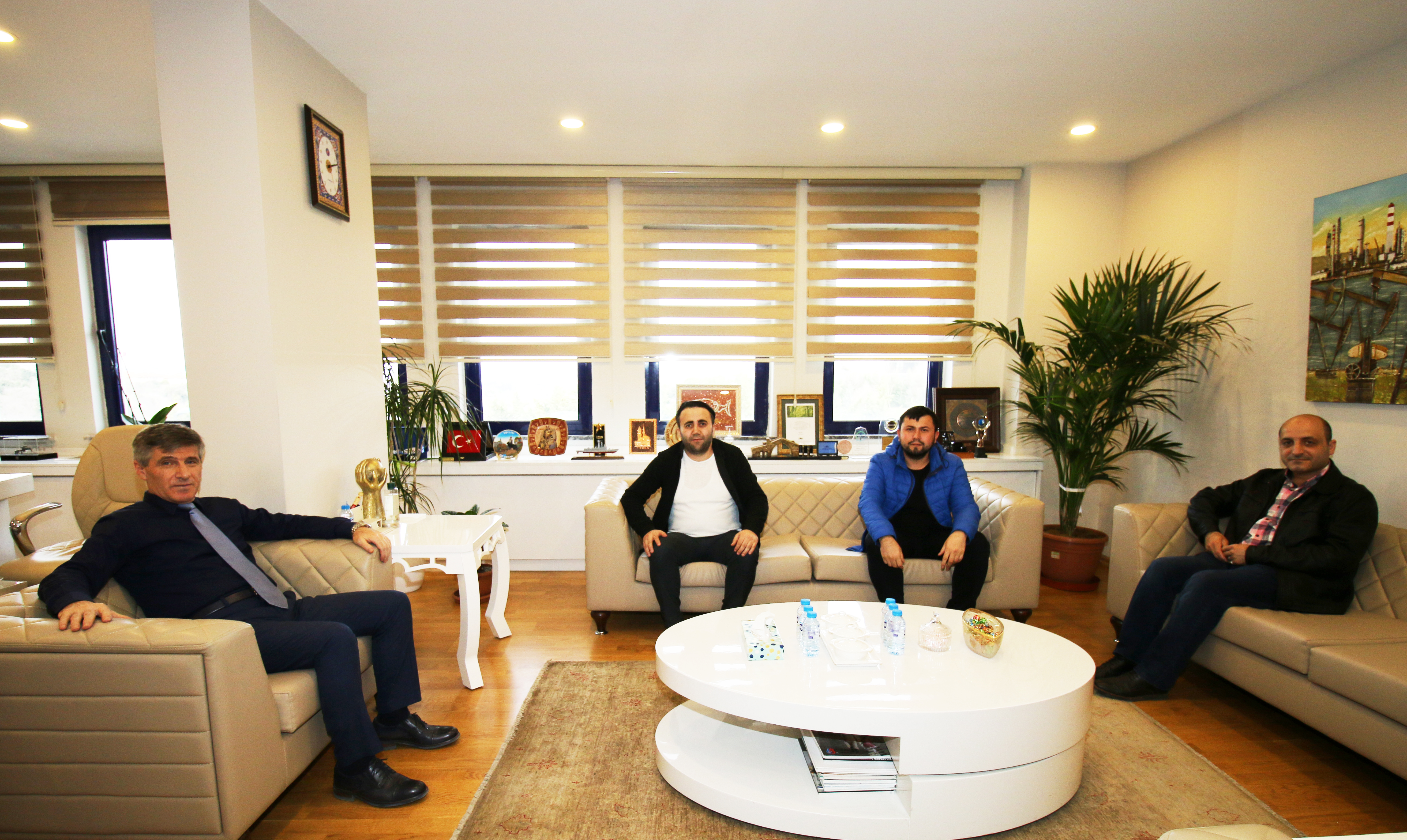 Polinsu İşyerinde Çalışan Temsilcilerimizden Genel Başkanımıza Ziyaret