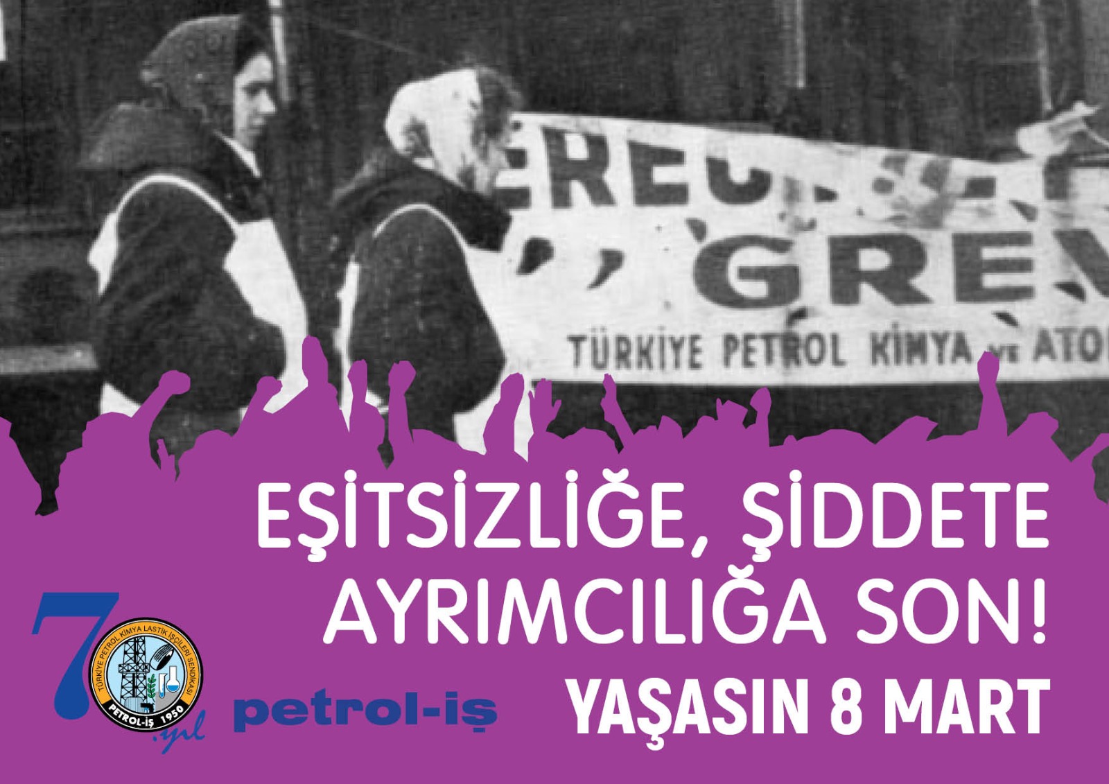 111. YILINDA YAŞASIN 8 MART, YAŞASIN EŞİTLİK MÜCADELEMİZ!