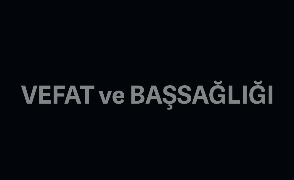 SASA İşyeri Baştemsilcimizin Acı Günü