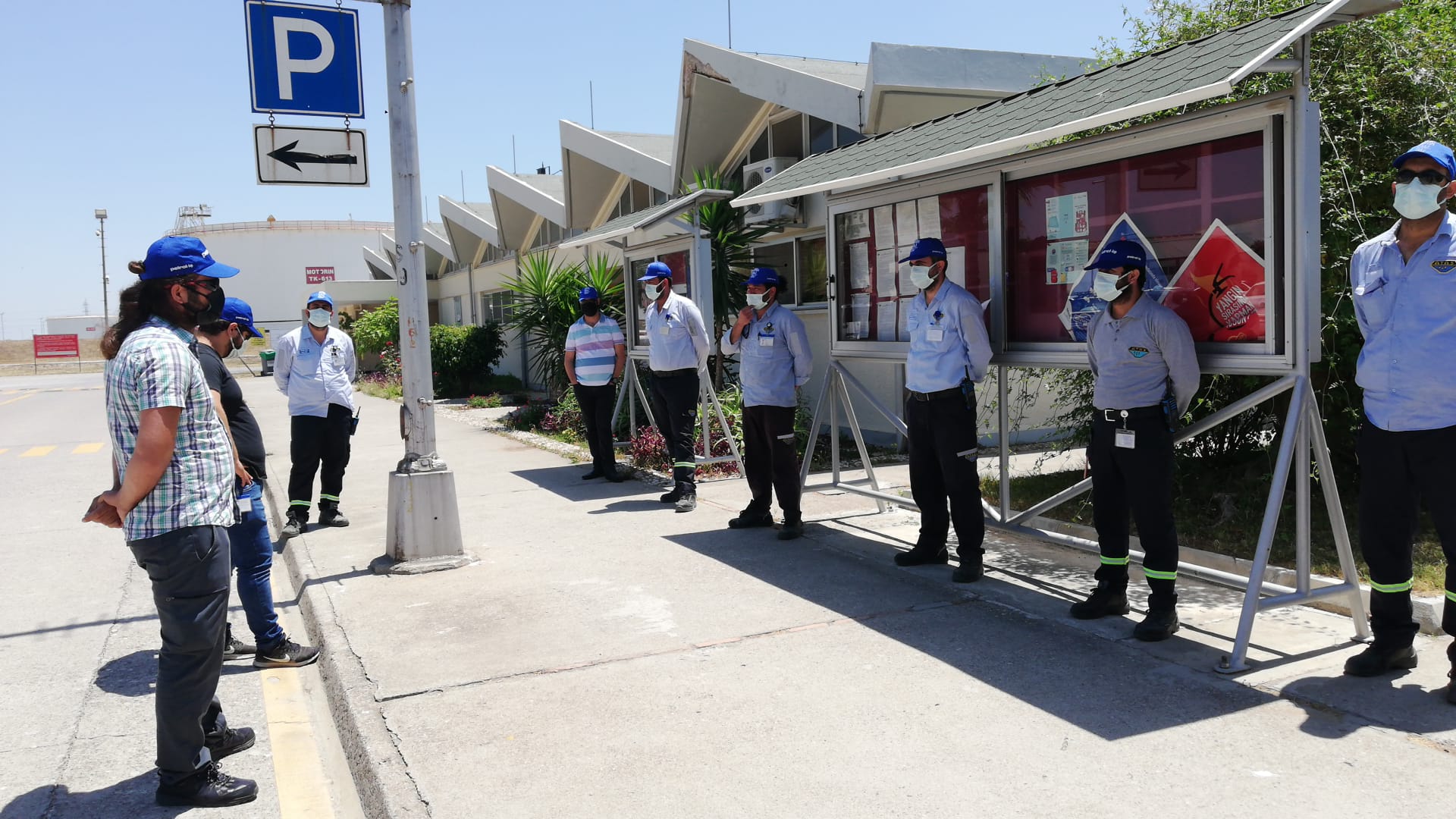 Mersin Şubemizde Örgütlü ATAŞ İşyerinde Çalışan Üyelerimizden Yemek Yememe Eylemi