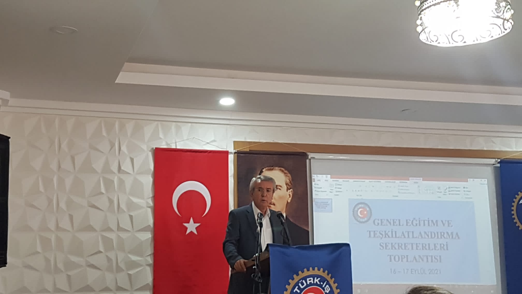 GENEL MERKEZ YÖNETİCİLERİMİZ TÜRK-İŞ’TE