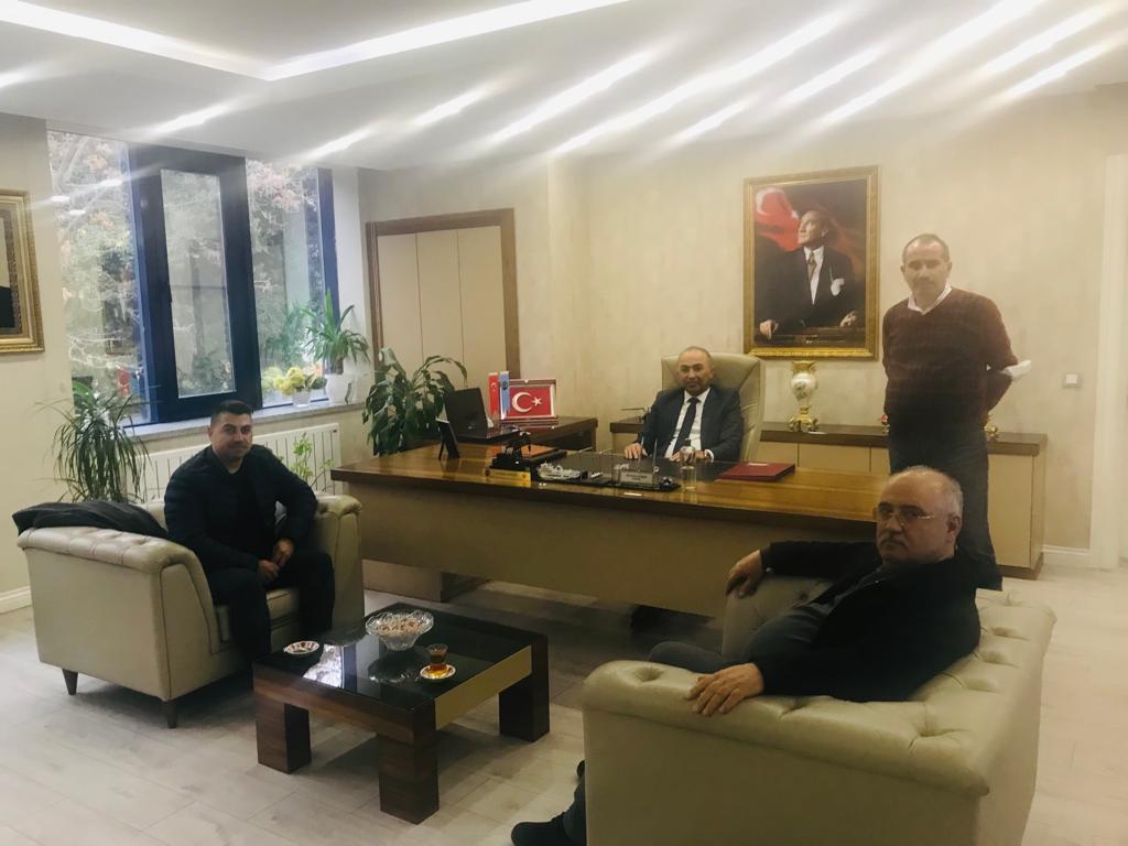 Adana Şube Başkanımızdan Ankara Şubemize Ziyaret