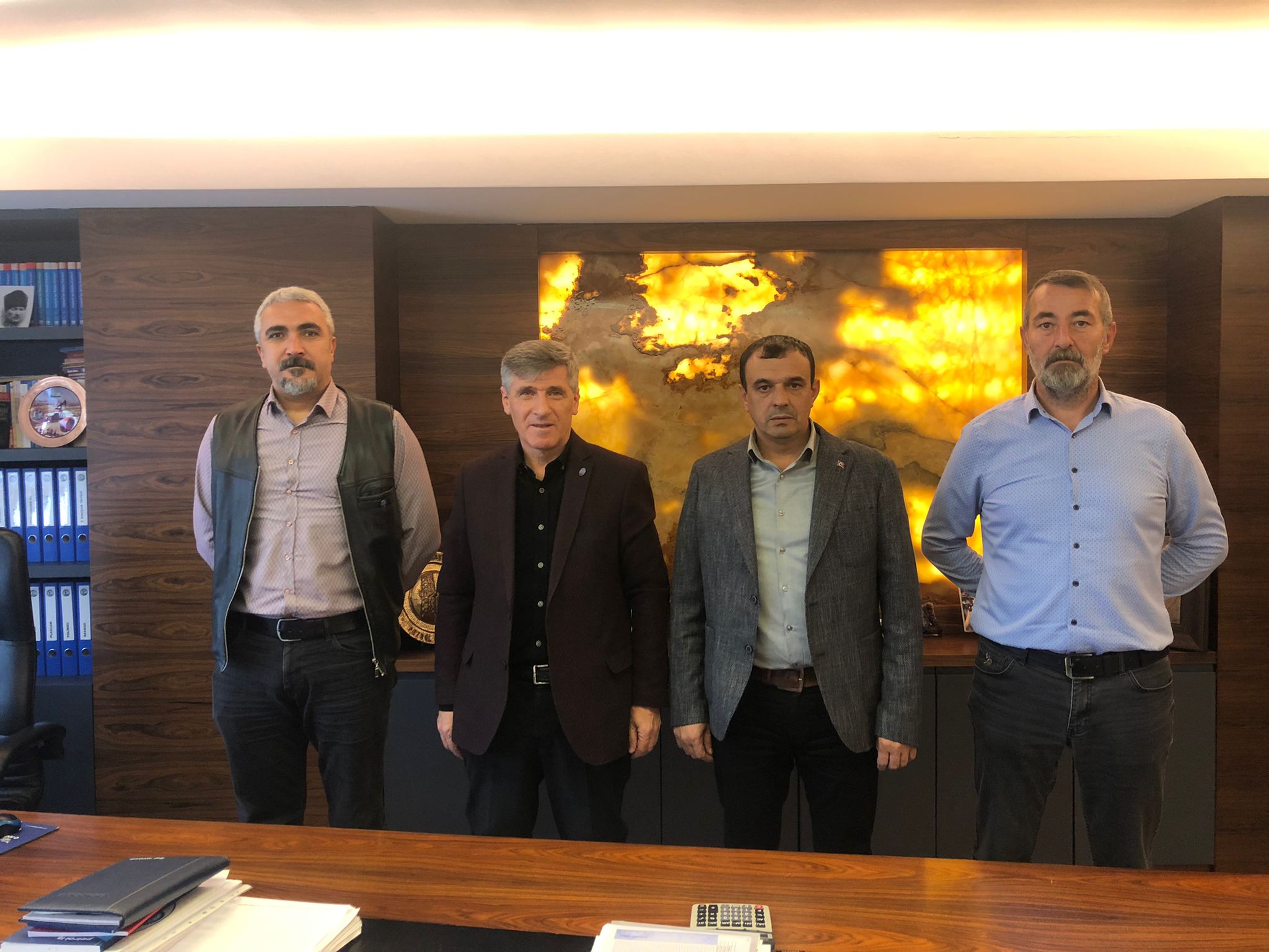 Genel Başkanımız Süleyman Akyüz Gebze Şubemizde Temsilcilerimizle Bir Araya Geldi