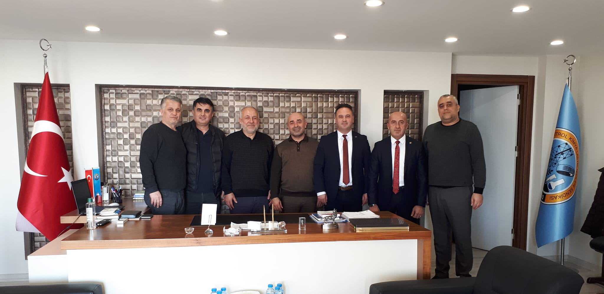 Kocaeli Şubemize Türk-iş’e bağlı Sendika Başkanlarından Ziyaret