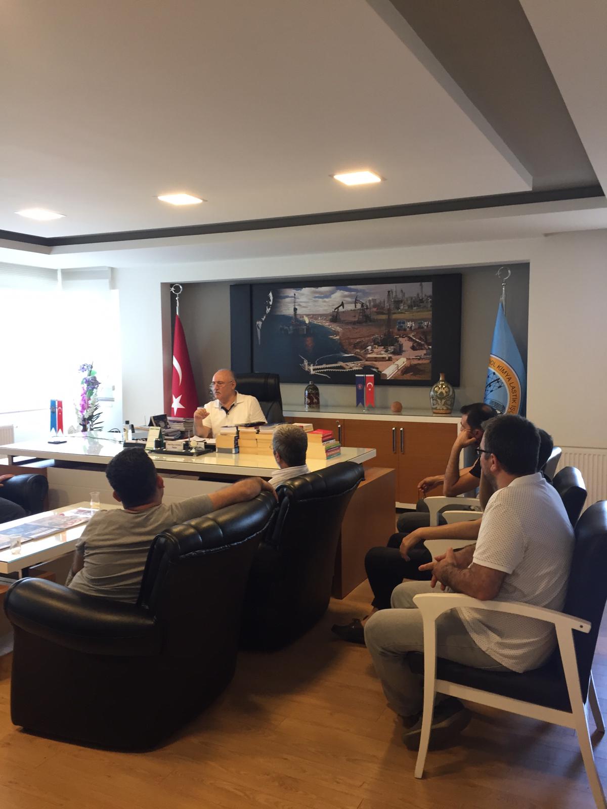 Adana Şubemize SASA’da Çalışan Üyelerimizden Ziyaret