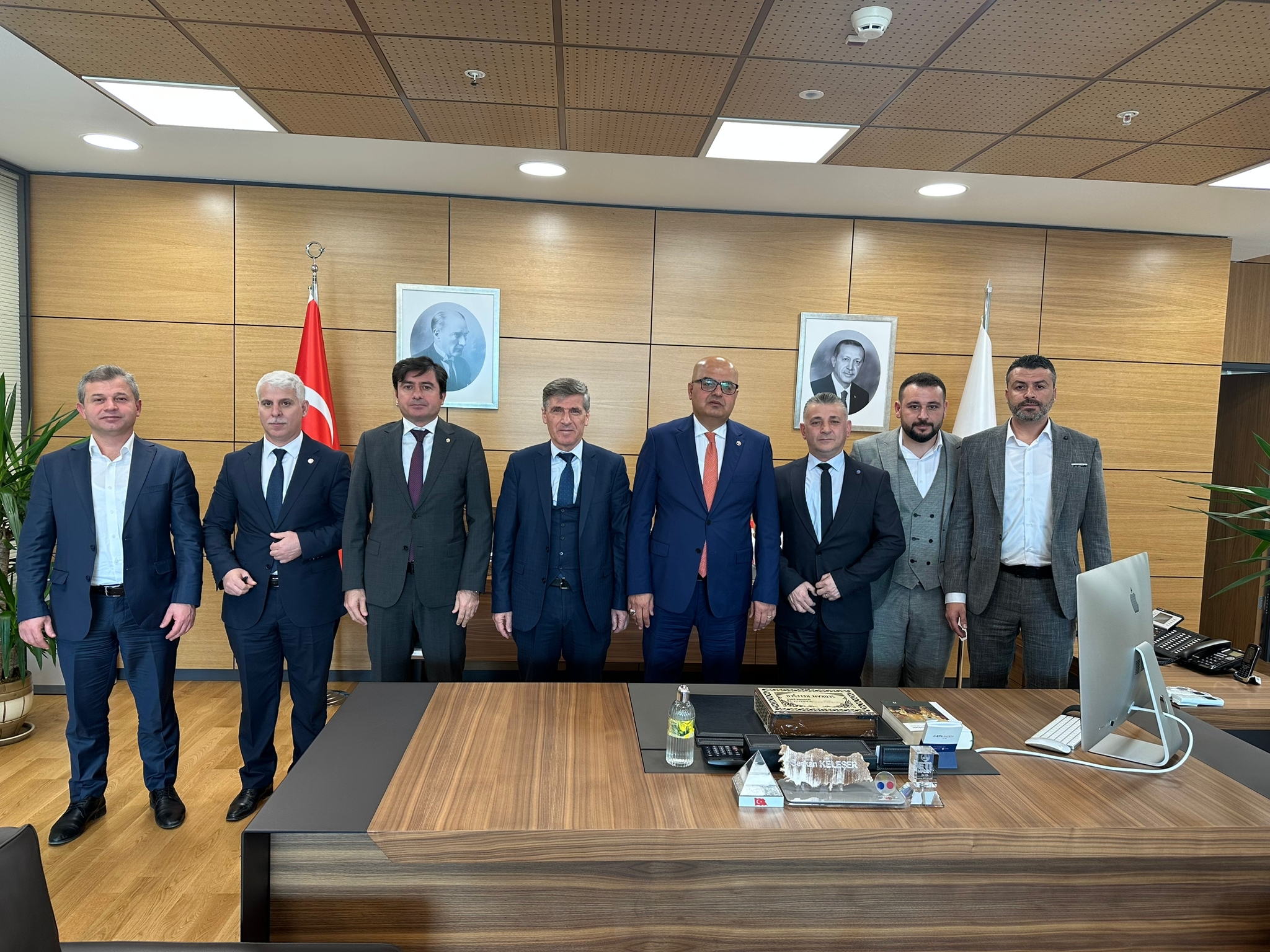 Genel Başkanımızdan, Eti Maden Genel Müdürü Serkan Keleşer’e Ziyaret