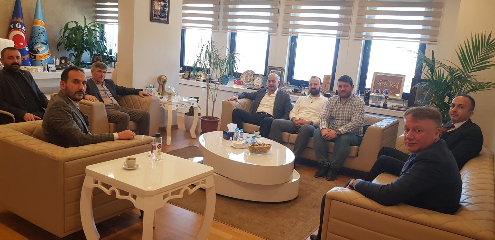 PO Lighting Genel Müdürü’nden Genel Başkanımıza Ziyaret