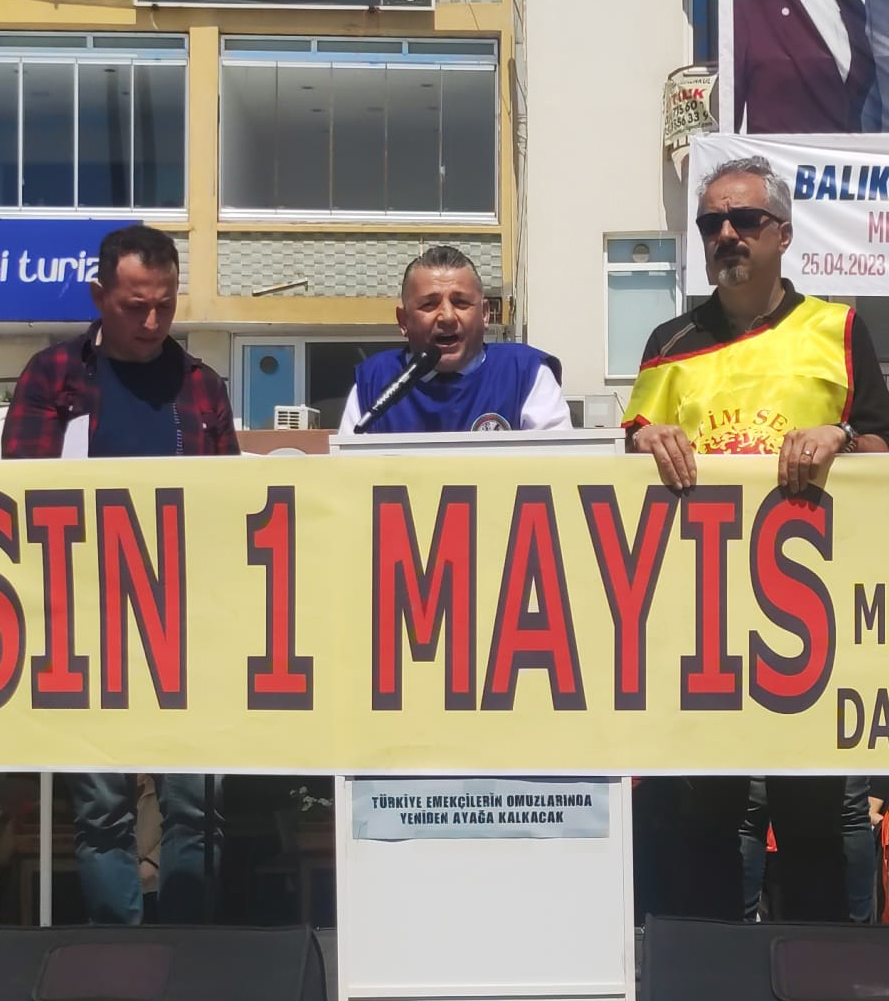 Bandırma Şubemiz 1 Mayıs’ı Kutladı
