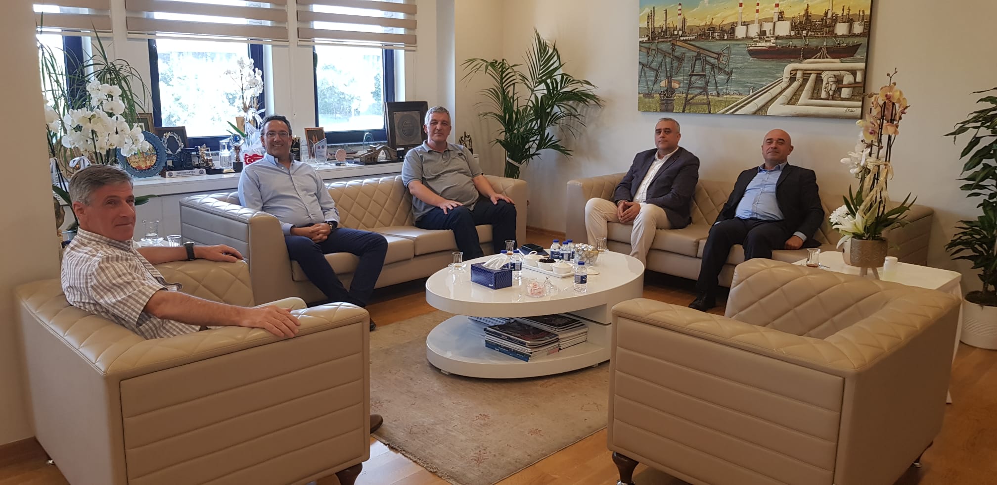 Genel Başkanımıza Tebrik Ziyareti