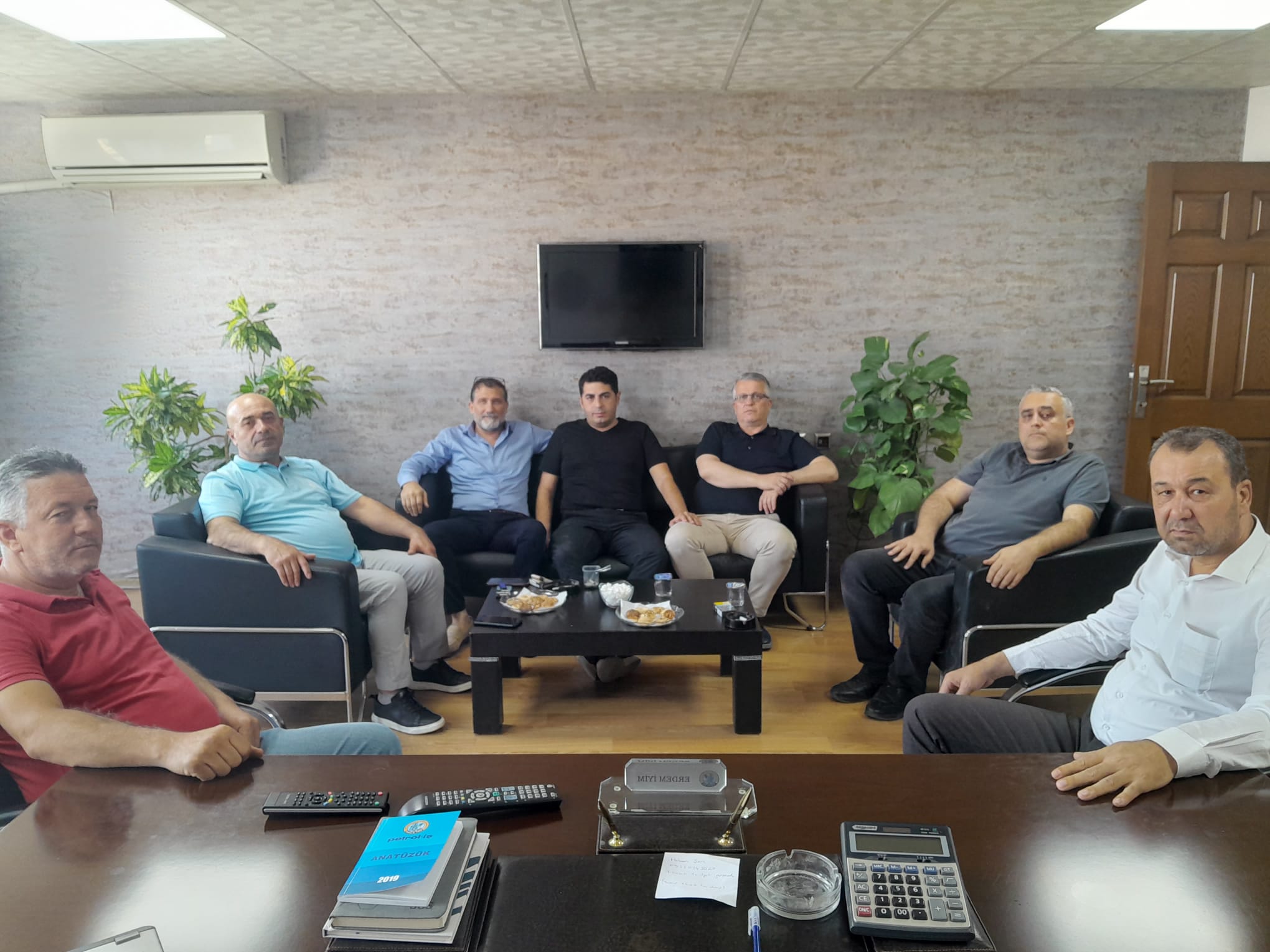 Mersin Şubemize Başsağlığı Ziyareti