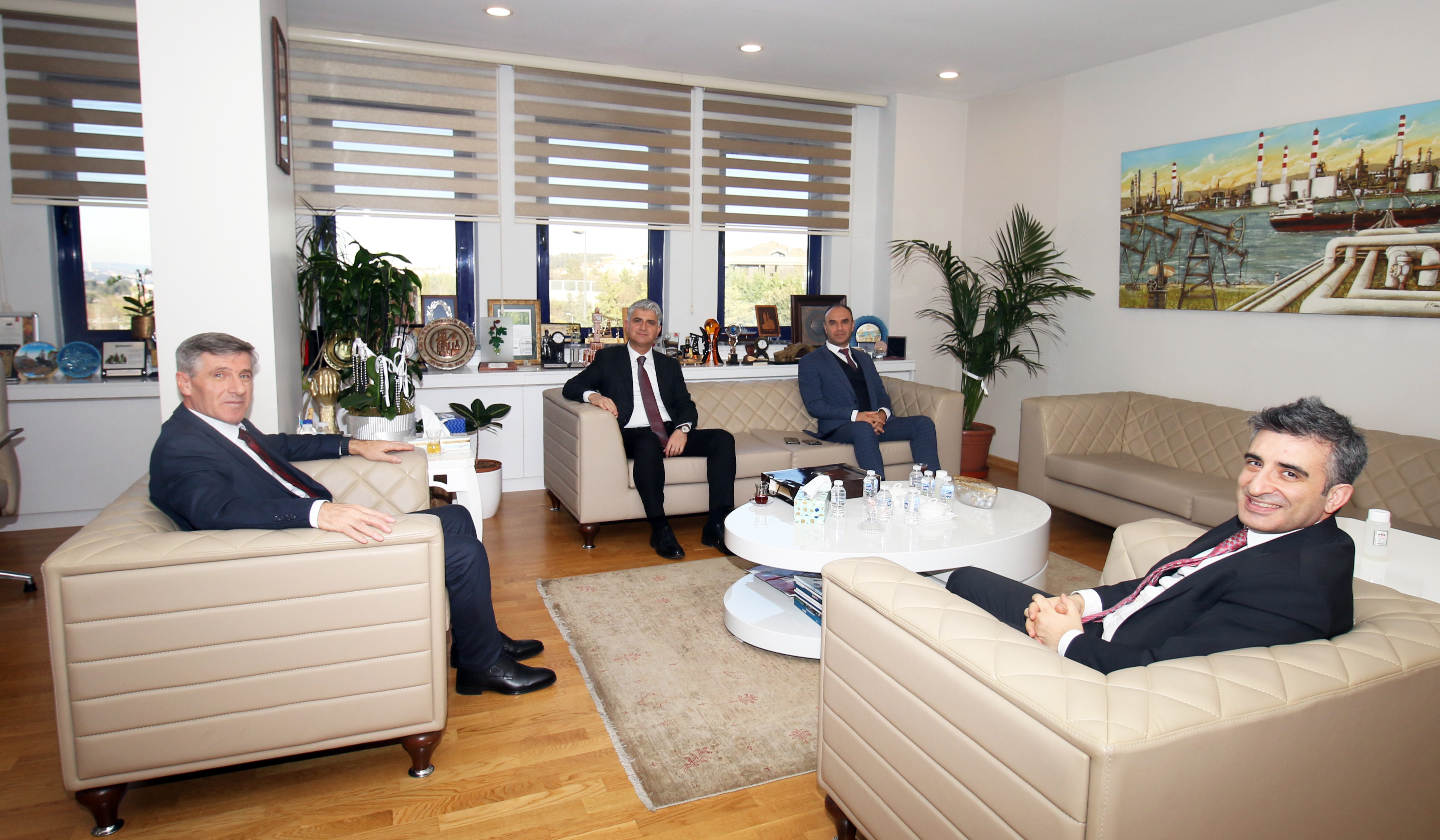 Gübretaş İşyeri Yöneticilerinden Genel Başkanımıza Ziyaret