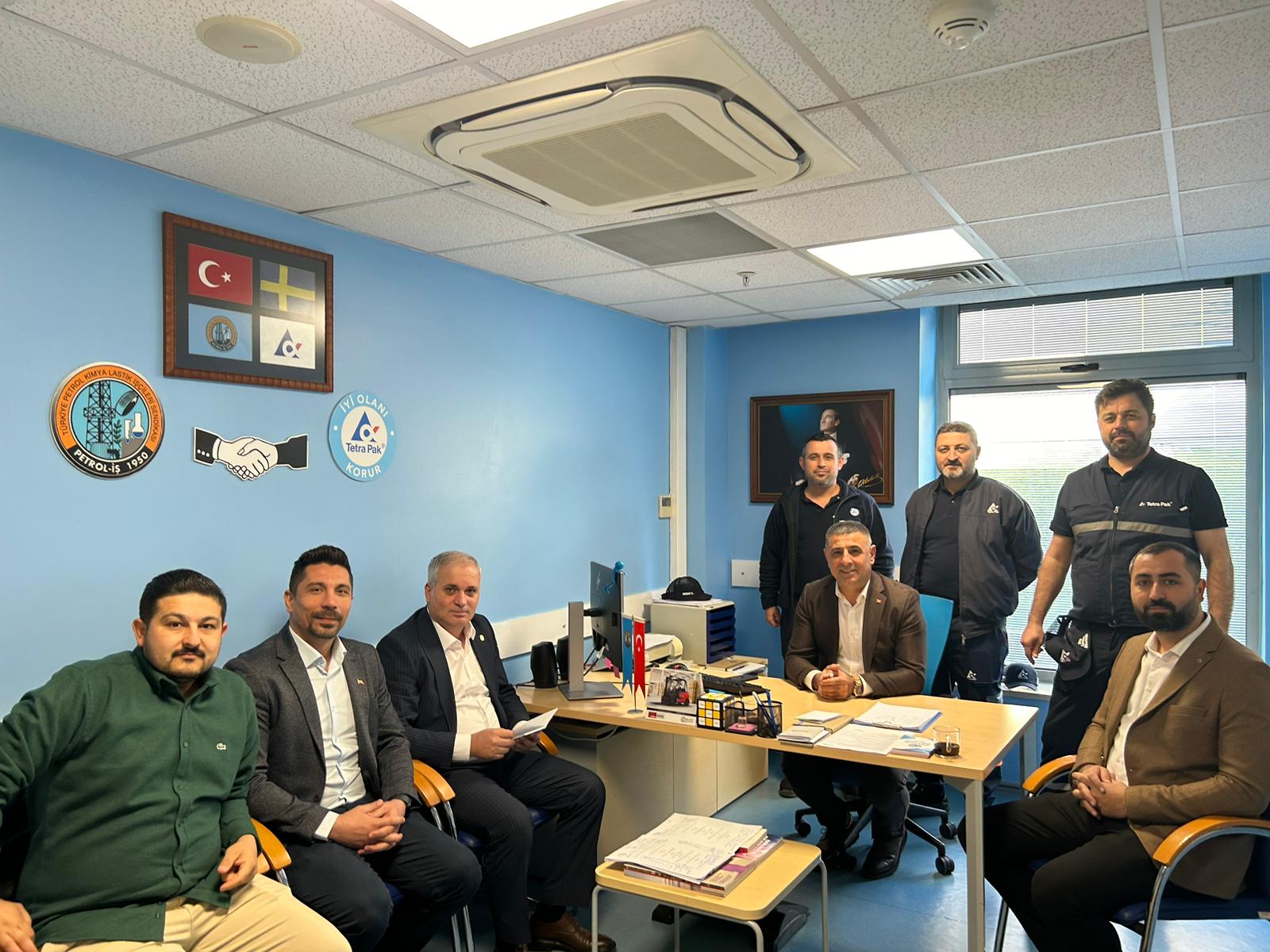 Genel Merkez Yöneticilerimizden İşyeri Ziyareti