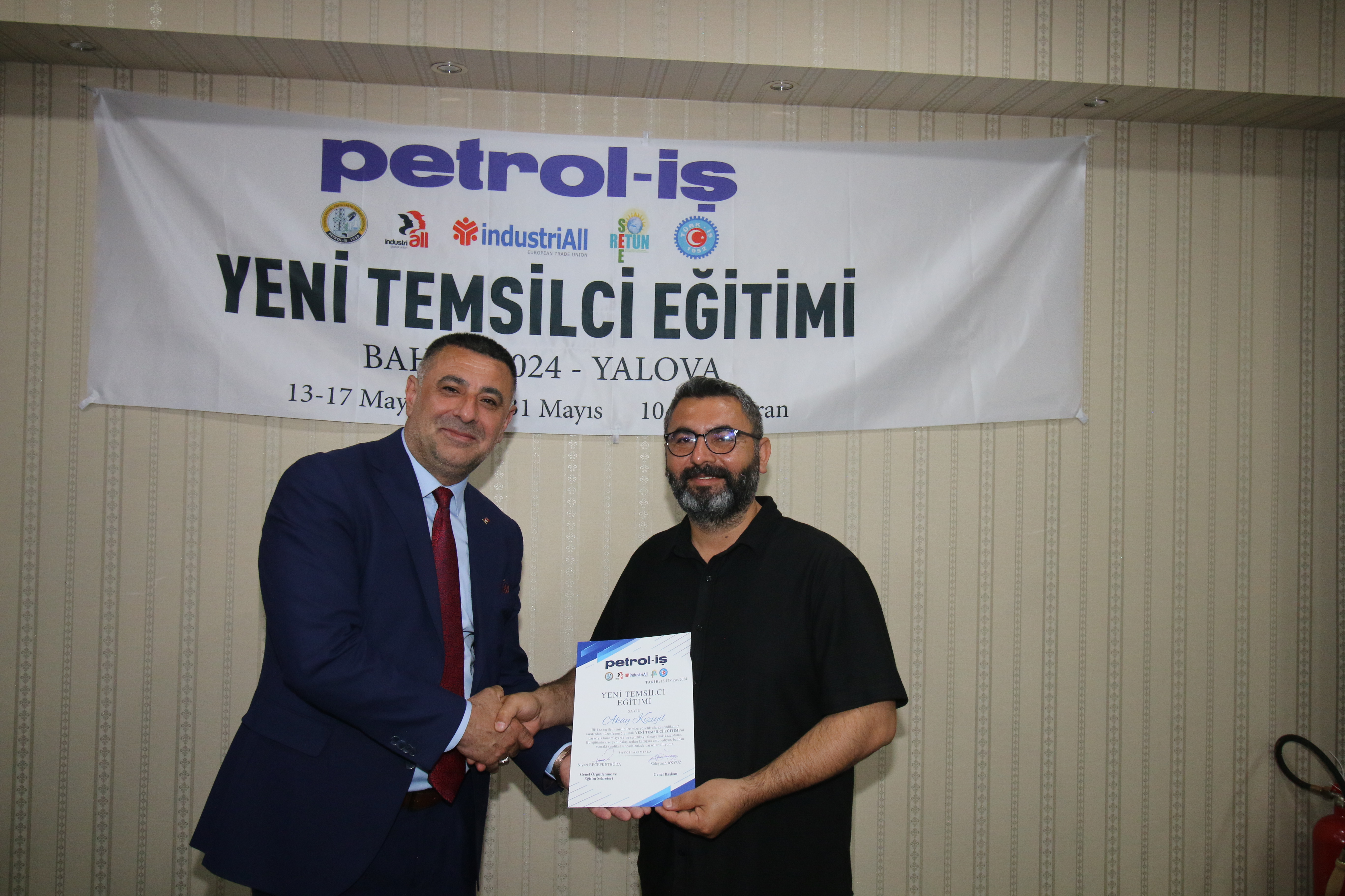 Kocaeli Şubemize Bağlı Shell&Turcas İşyerinde 9 Yeni Üye