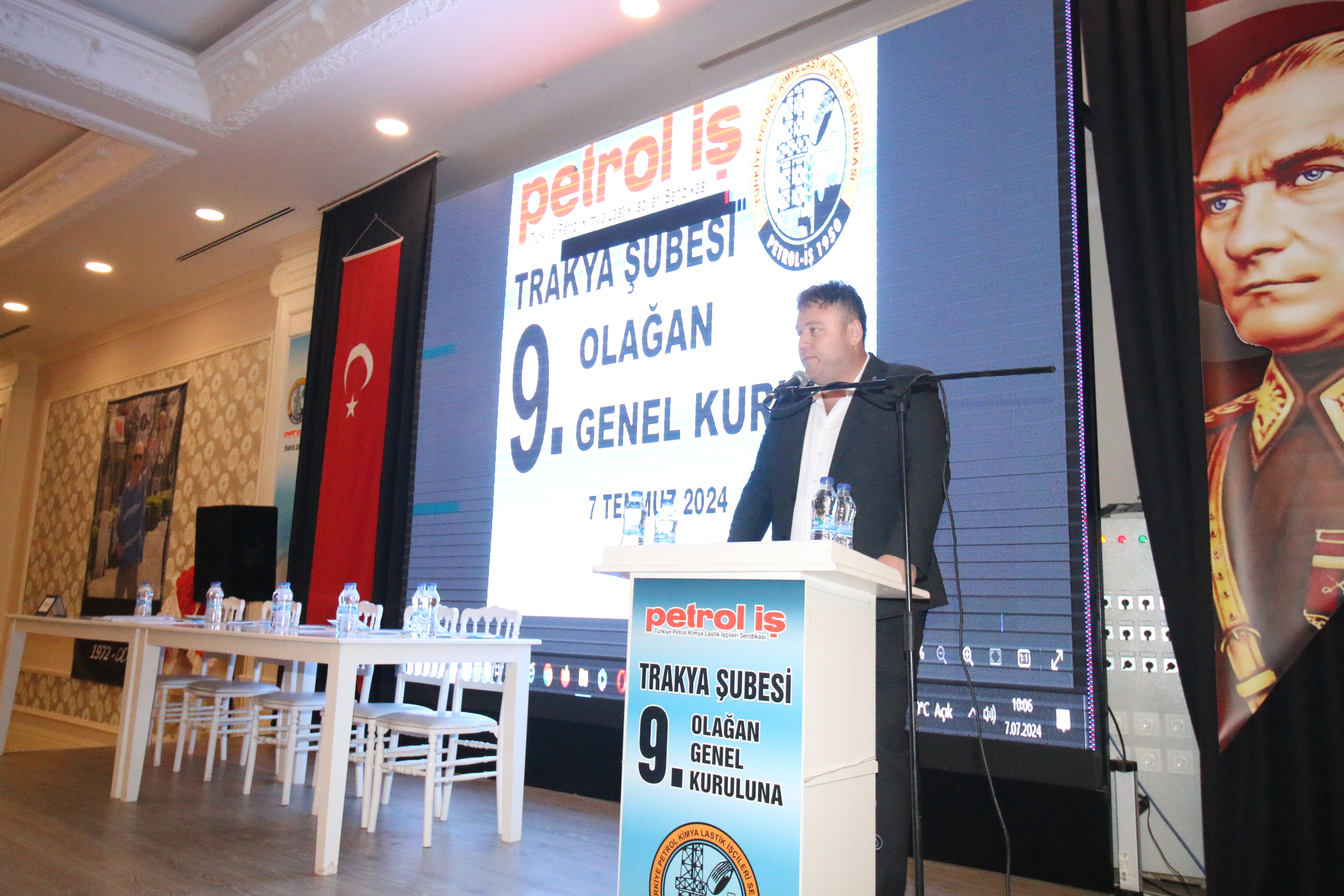 Kocaeli Büyükşehir Belediye Başkanı İbrahim Karaosmanoğlu Sendikamızda