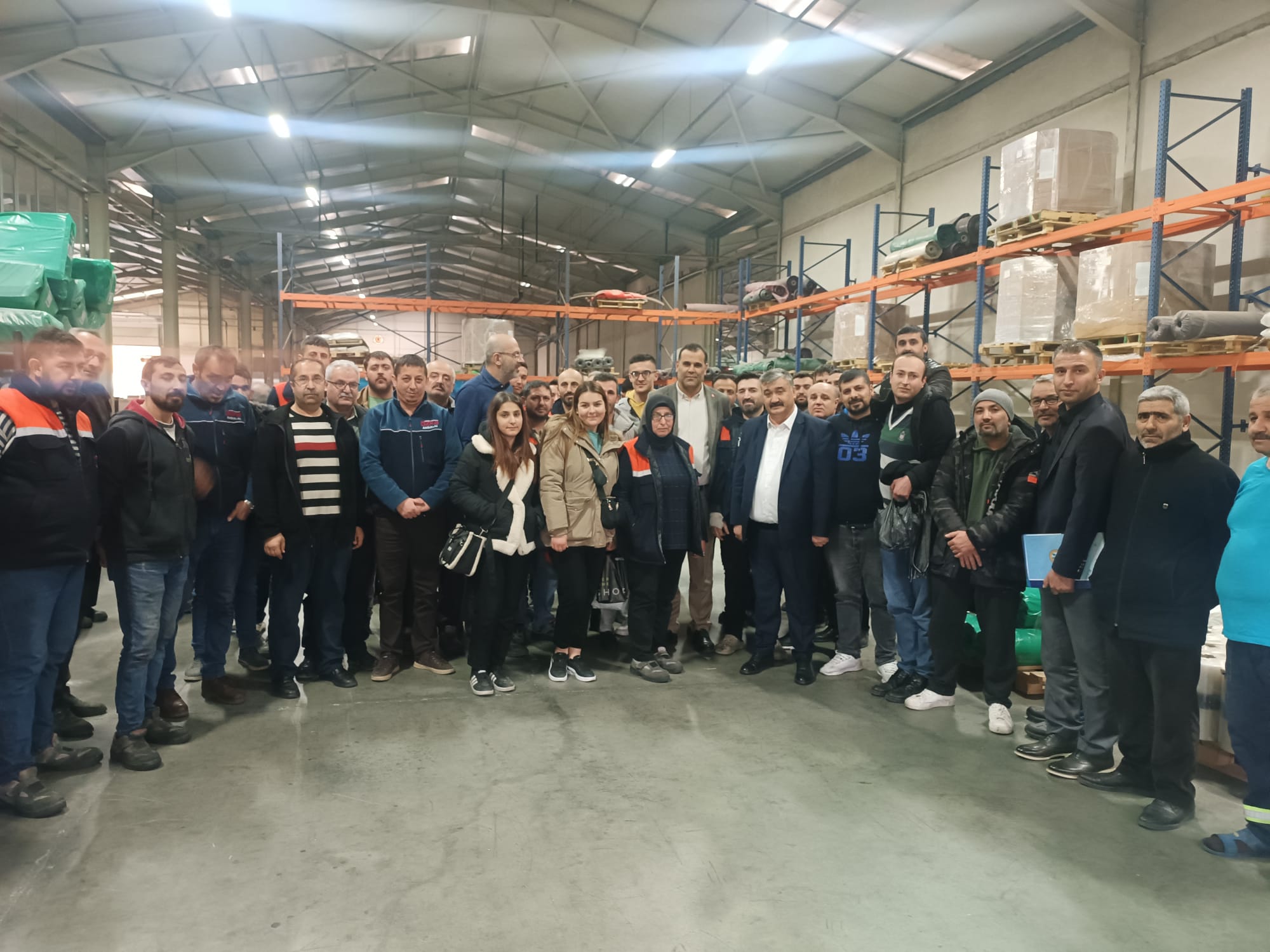 Yeni Örgütlendiğimiz Özka Ambalaj İşyerine Ziyaret