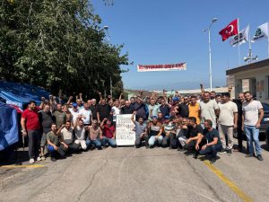 Genel Mali Sekreterimiz Mehmet Kaya’dan Toros Tarım Grev Alanlarına Ziyaret