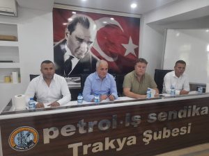 Genel Mali Sekreterimiz Mehmet Kaya Trakya Şubemizin Temsilciler Kurulunda